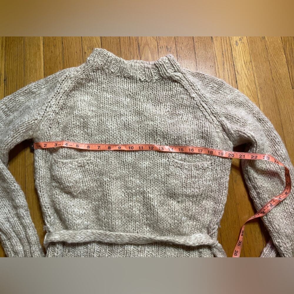 60s-70s Vintage Sears Jr Made in Italy Wool Sweater - Picture 6 of 8